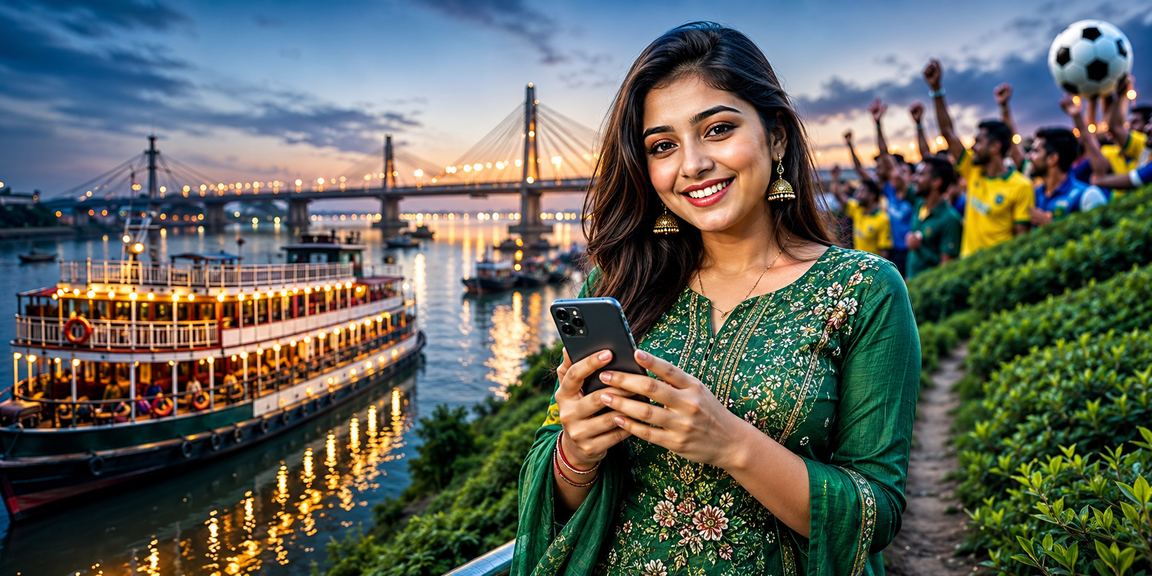 ময়মনসিংহের চা বাগানে স্পোর্টস বেটিং পরিবেশ
